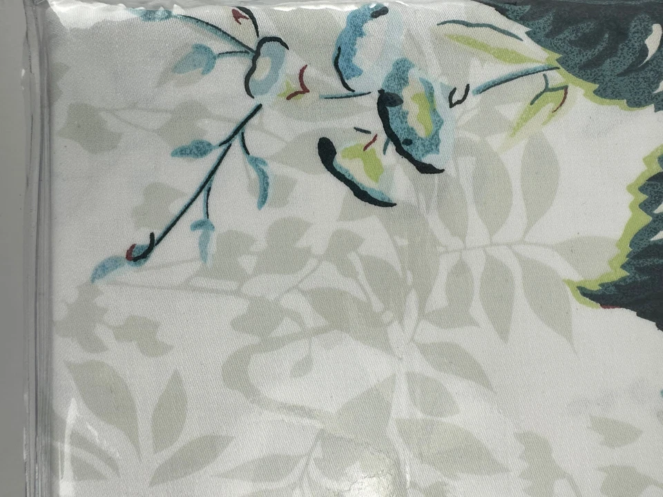 Nuevo juego de funda nórdica Lauren Ralph Lauren Eden King y 1 farsa europea azul floral Foto 4 de 4