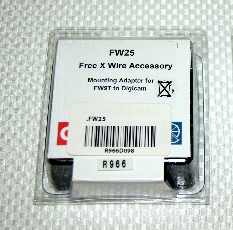 QUANTUM FW25 Camera Mount Adapter Free X Wire Accessory FW9T to Digicam - Image 3 of 4