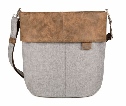 Two Olli OT12 Shoulder Bag Shoulder Bag Ice Grey Brown New