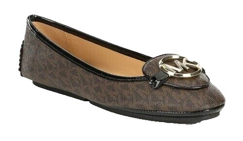 MICHAEL Michael Kors Brown Croc-Embossed Slip-On Shoes Jennings Crocodile Embossed Leather Loafer in CHOCOLATE  main image 4