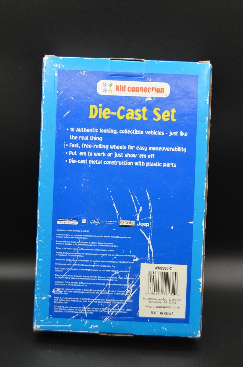 のん Kid Connection Die-Cast Vehicles Set of 10 Tow Truck Volkswagen