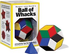 BALL OF WHACKS Creativity Tool Magnetic Blocks Ball Puzzle Brain Teaser MULTI