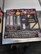 Family Fun Makeup Kit Water Washable Halloween Costume Face Paint Cream Blood