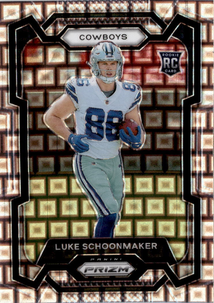 2023 Panini Prizm #325 Luke Schoonmaker Pandora #/400 Dallas Cowboys