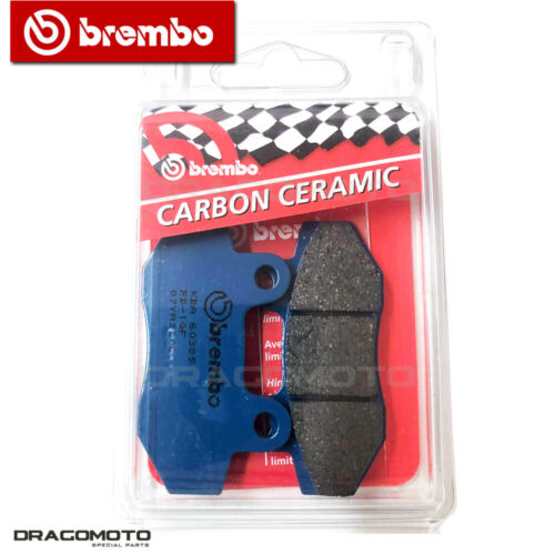 2021 KAWASAKI Z 125 DC Front Brake Pads BREMBO Ceramic Carbon 07Y... - Picture 1 of 4