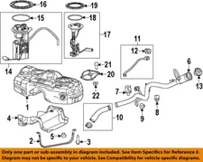 CHRYSLER OEM Fuel-Gas Filler Cap  or Housing 5278655AB
