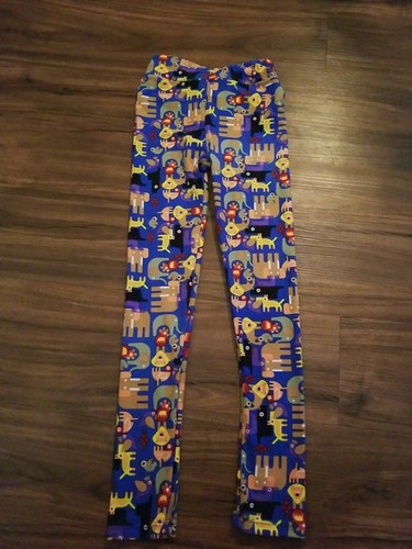LULAROE LEGGINGS GIRLS KIDS SIZE L/XL 