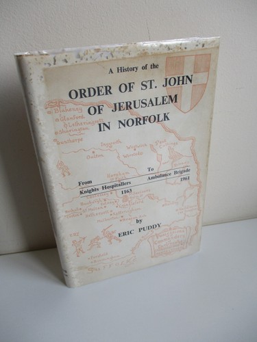 SIGNED Order of the Hospital of St. John of Jerusalem in Norfolk ERIC PUDDY 1961