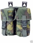 Web-Tex Heavy Duty 1000D Cordra Double Ammo Pouch - DPM Camo MOLLE Yoke PLCE