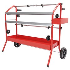 36 Mobile Multi-roll Masking Paper Machine Dispenser Storage Tray Cutting Blade