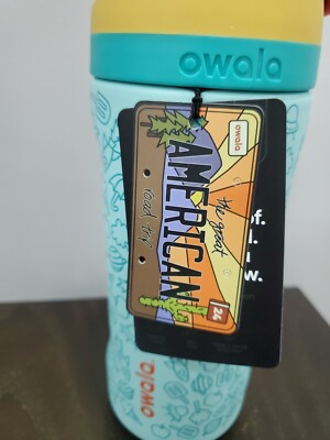 Owala KIDS FreeSip Stainless Steel / 16oz / Color: Junior Explorer