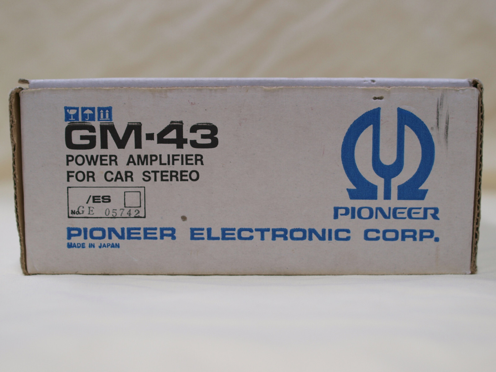 AMPLIFICATEUR PIONEER GM-1200 Vintage Component Kex Gex Dex Car Audio
