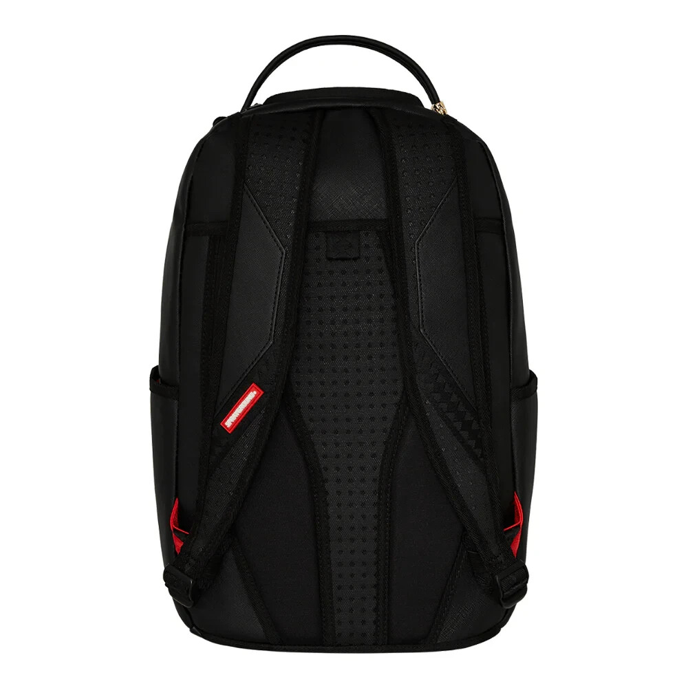 Sprayground Removable Eyes Patches DLXSV Backpack🔥New Black