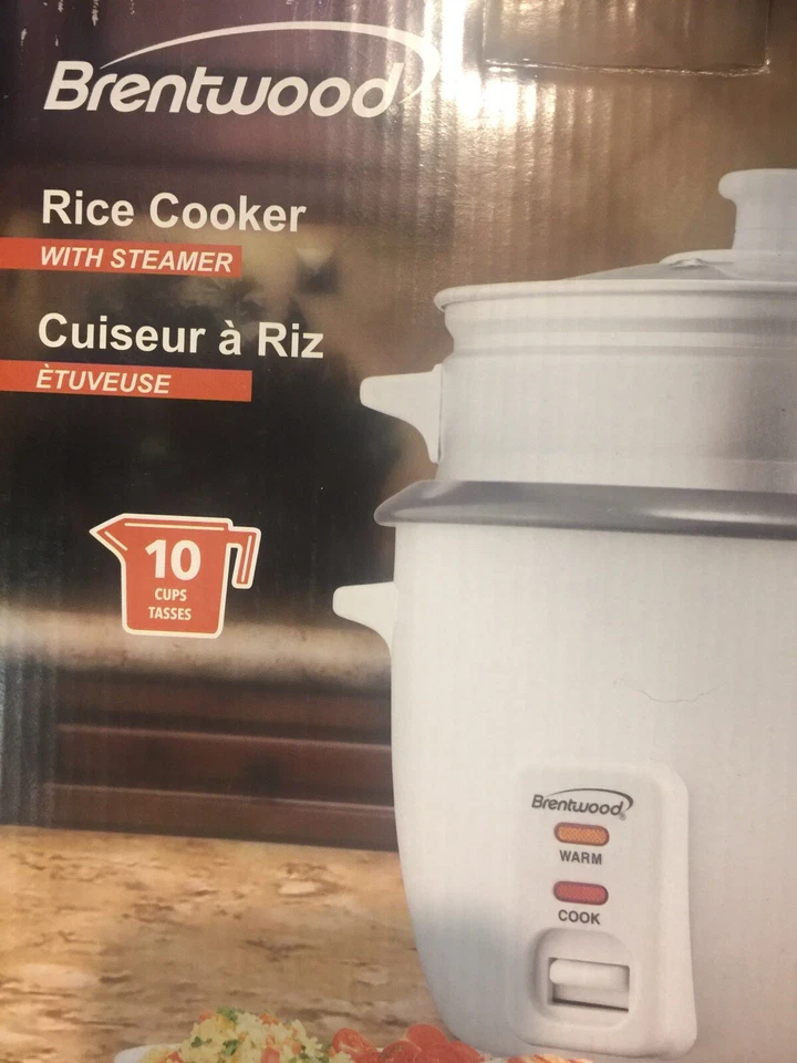 NUEVO Arrocera Brentwood Appliances 10 tazas con vaporizador Foto 4 de 4