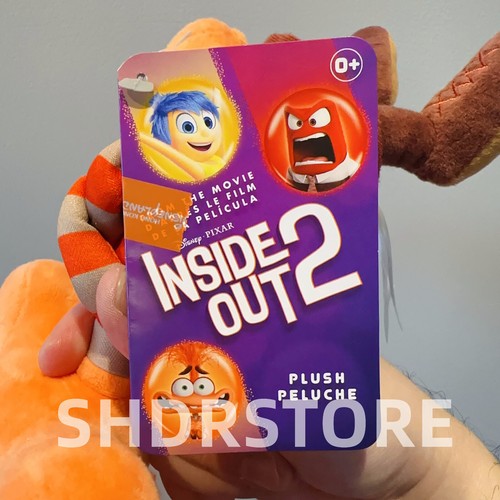 Disney 2024 authentic with tag Inside Out 2 anxiety Plush doll disneyland - Picture 2 of 3