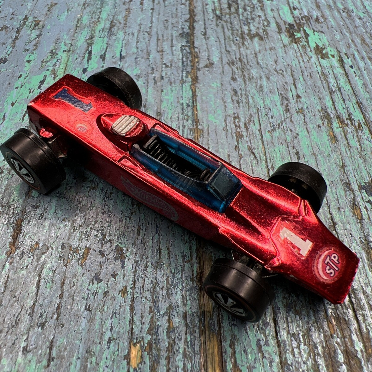 Vintage Hot Wheels Redline 1969 RED Lotus Turbine - Super Clean 