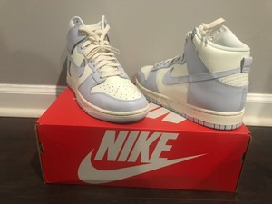 nike dunk high grey pale ivory