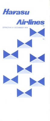 Havasu Airlines timetable 1979/12/01