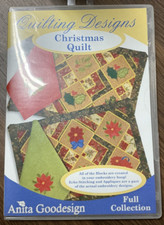Anita Goodesign Embroidery Designs CD, Christmas Quilt, #145AGHD