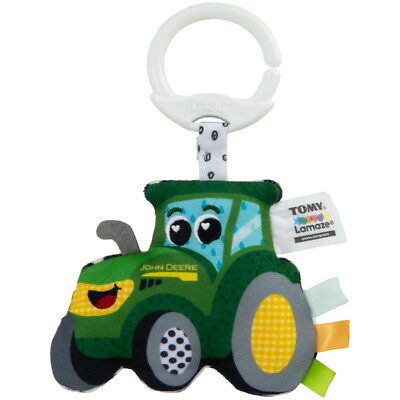 LP73962 John Deere ERTL Lamaze Littles Tractor Clip Toy