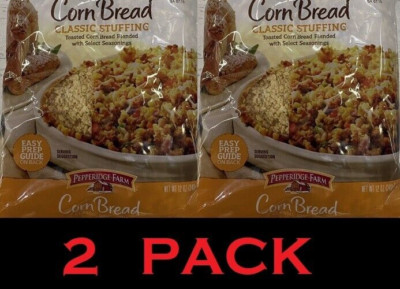 Pepperidge Farm CORN BREAD CLASSIC STUFFING 12 oz Bag - 2 PACK