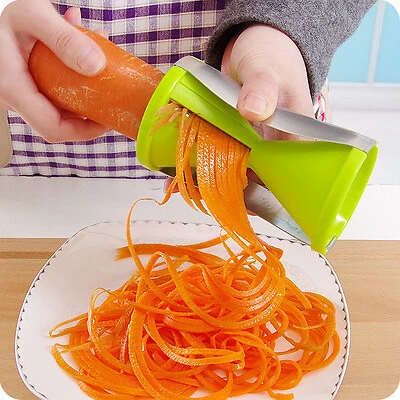 Kitchen Vegetable Spiral Slicer Cutter Chopper Spiralizer Shred