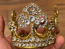 Krone & Religiöse & Messing & Strass & 19. Jahrhundert & Frankreich & Heiliger