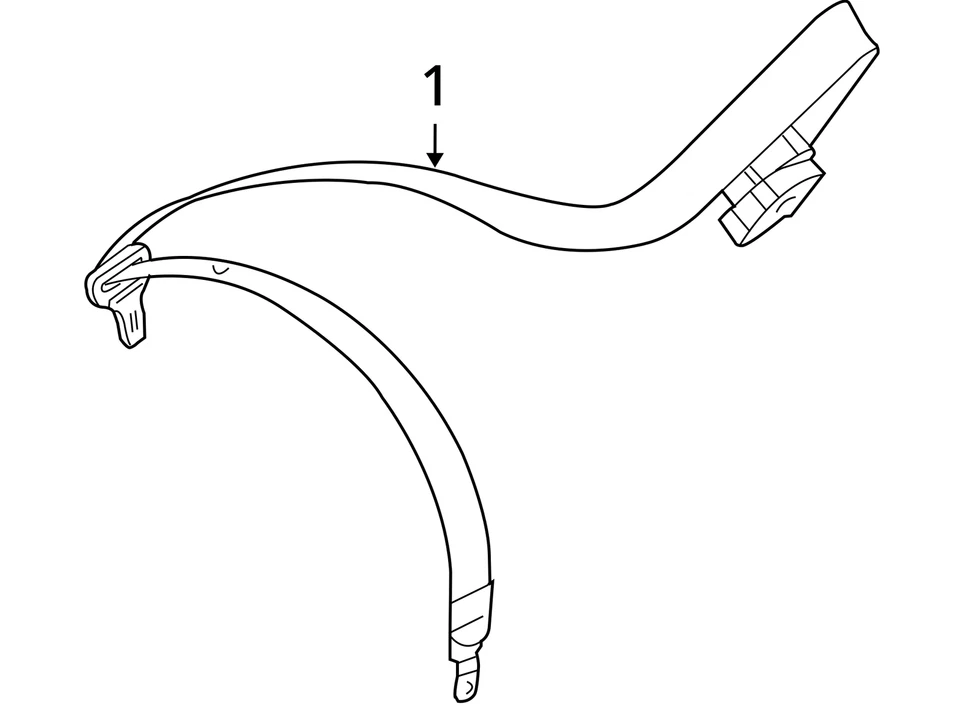 Seat Belt Front Bucket Driver Retractor Fits 03-08 BMW Z4 3622699 — 第 4/4 张图片