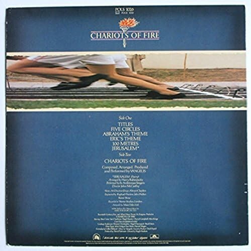 Vangelis - LP - Chariots Of Fire - 1981 - Polydor - POLS 1026 - EX/VG+ - Foto 2 di 3