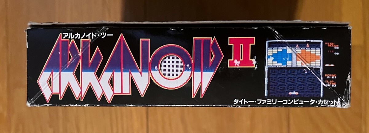 Arkanoid II Famicom with Dedicated Controller Pad Nintendo Taito