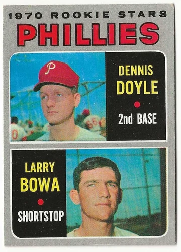 1970 Topps - 1970 Rookie Stars Larry Bowa, Dennis Doyle #539 (RC)