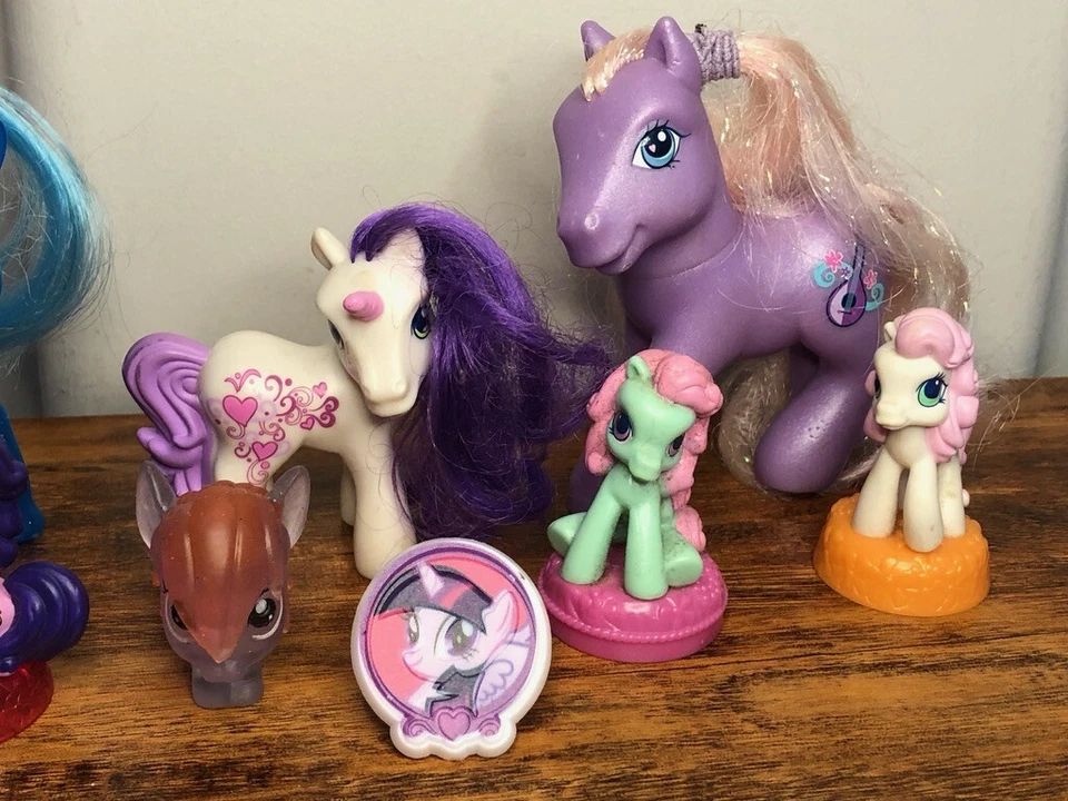 My Little Pony Lote de 12 MLP’s Lote Mixto De Colección Hasbro y Moderno, Sirena  Foto 3 de 4