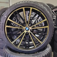 Original BMW 5er G30 G31 Winterradsatz V-Speiche 635 Night Gold 19 Zoll Pirelli