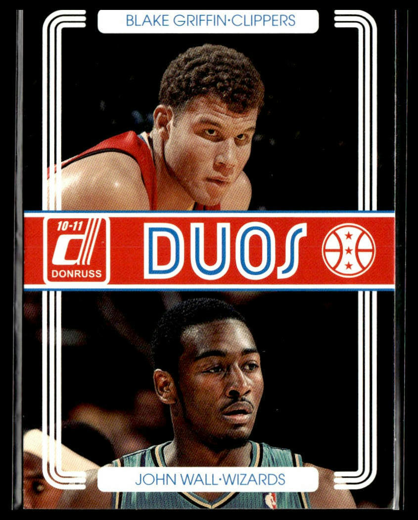 Blake Griffin / John Wall 2010-11 Donruss Card #4