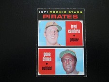 FRED CAMBRIA GENE CLINES ROOKIE STARS 1971 TOPPS BASEBALL CARD # 27