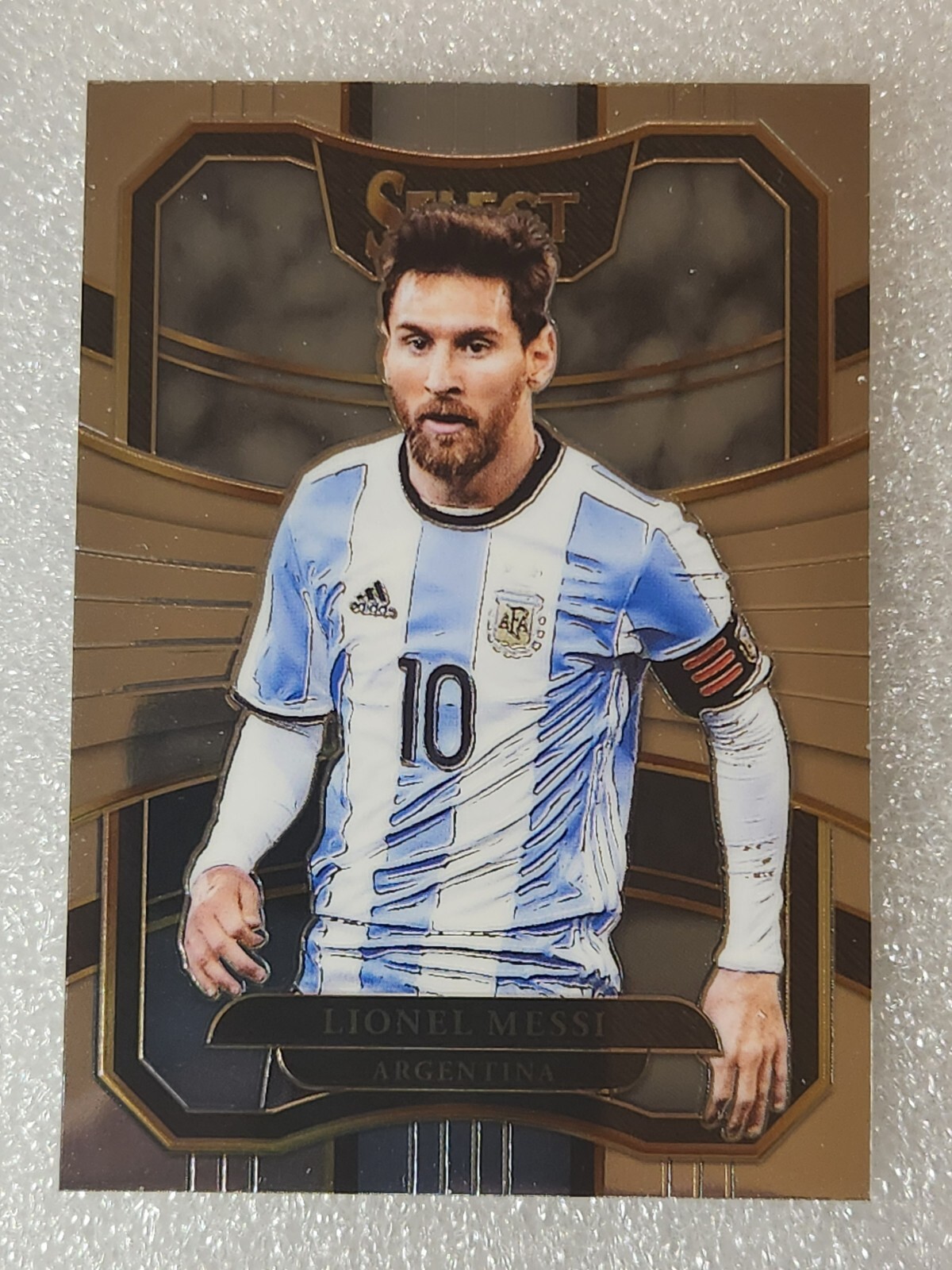 LIONEL MESSI #76 2017-18 Panini Select Soccer ARGENTINA