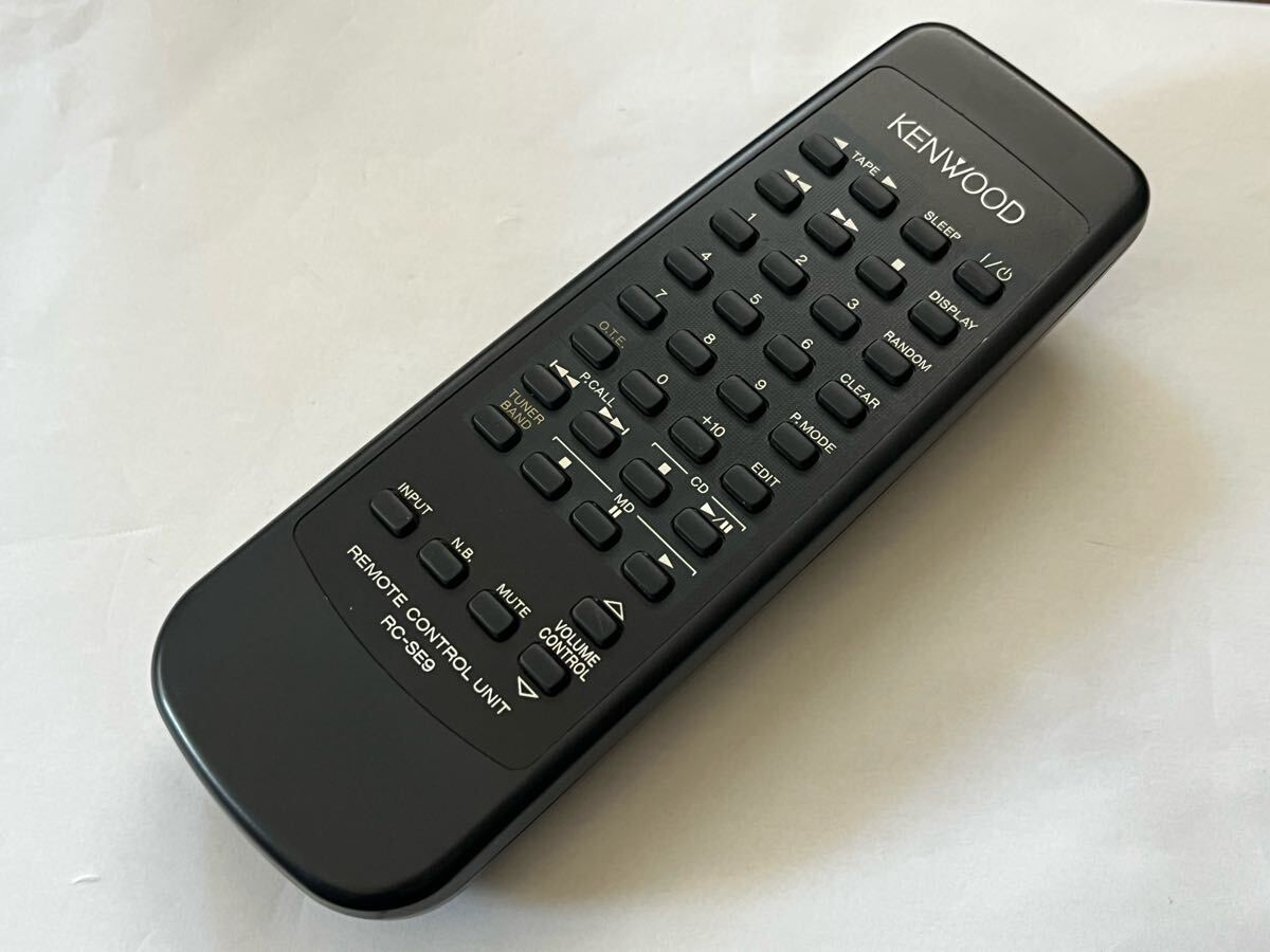 KENWOOD ケンウッド RC-9R リモコン (4849) Kenwood RC-SE9 Remote Control R-SE7, R-SE9, R-7PRO Tested