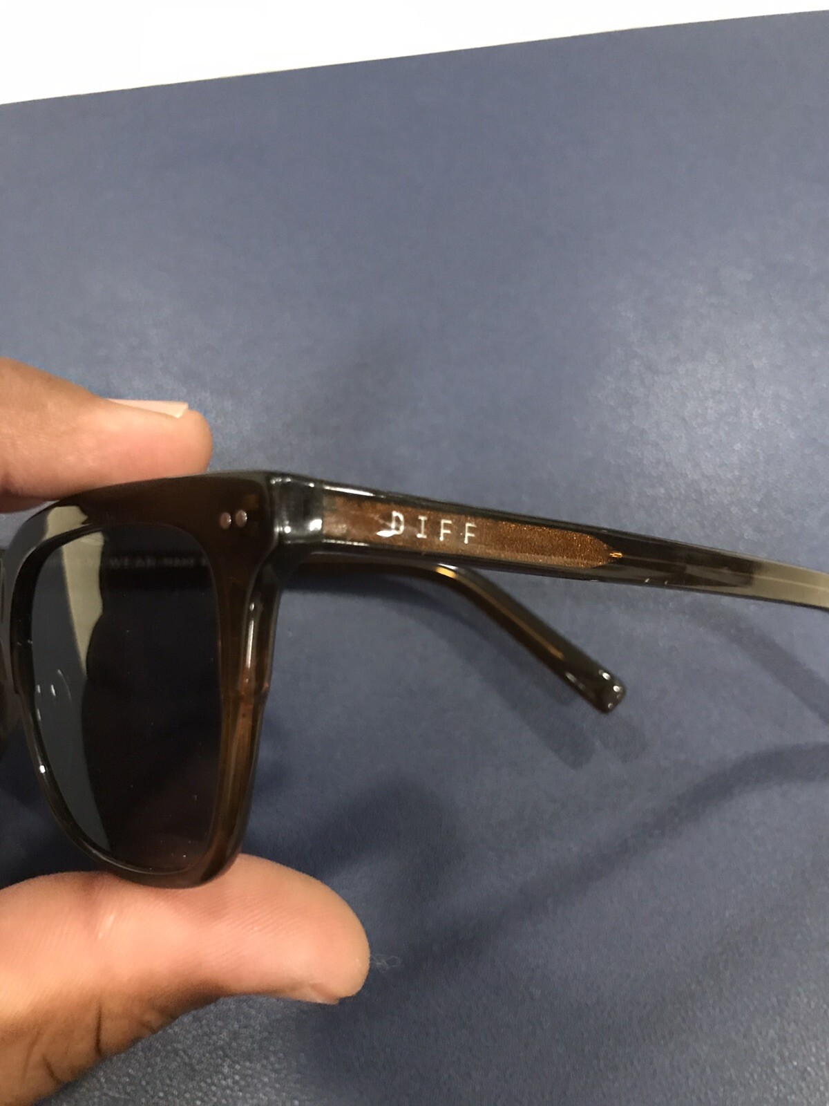 DIFF Eyewear Billie Transparent Frame Sunglasses - image 9