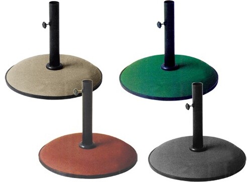 Base Ombrellone Tonde Grigio Kg15 - Kromtondgr15 Kroma