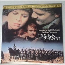 Doctor Zhivago Laserdisc MGM/UA Deluxe Letter-Box Edition 1988 Very Good