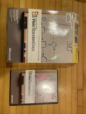 Microsoft Visio Standard 2003 Cd Case And Box
