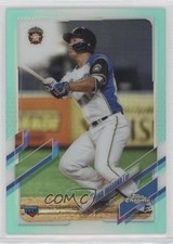 2021 Chrome NPB Nippon Professional Baseball Aqua Refractor Yuma Imagawa 03mq