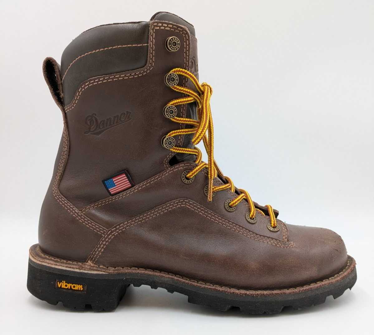 Danner Quarry Steel Toe Waterproof Work Boots Men\'s Size 8 Brown Gore-Tex Vibram Danner Men main image 3