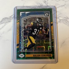Daijun Edwards 2024 Donruss Optic Green Velocity Rated Rookie #223 Steelers (RC)