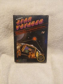 Rare Star Voyager Nintendo Nes 1987 New Factory Sealed H-Seam Round Black SOQ 