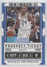 2020-21 Panini Contenders Draft Picks Prospect Ticket Russell Westbrook #3 06u7