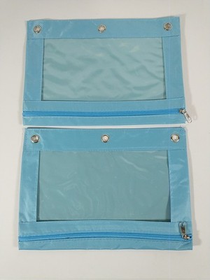 2x Pencil Cases/Baby Blue