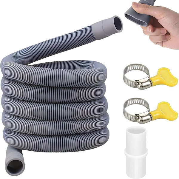 Abwasserschlauch Waschmaschine, Ablaufschlauch SpüLmaschine, GeschirrspüLer Verl-image