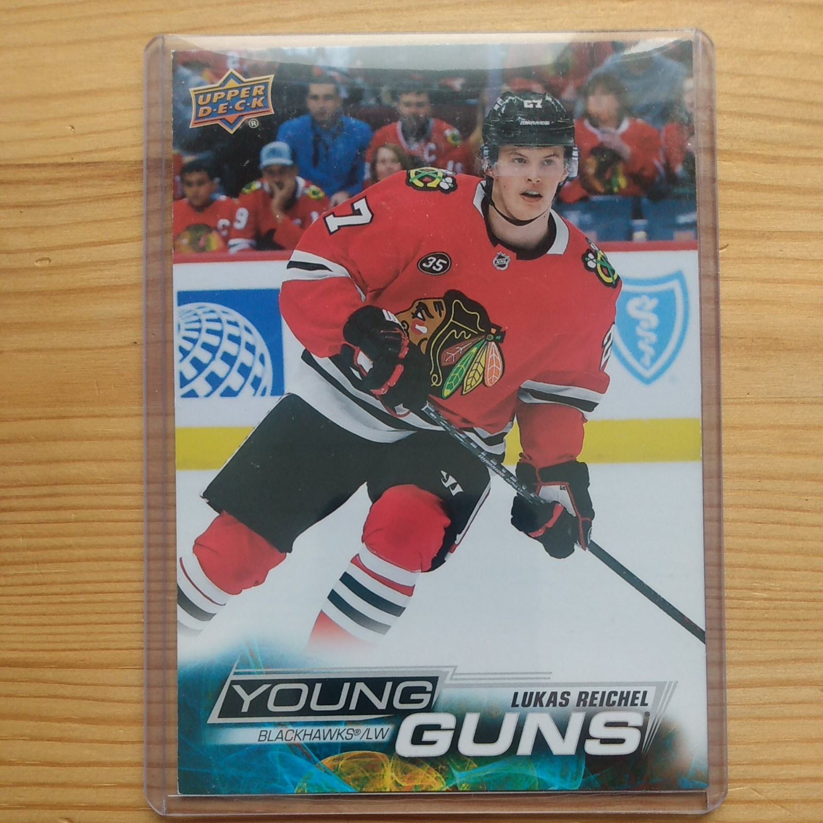 Lukas Reichel #235 Jumbo 2022-23 Upper Deck Young Guns Oversized Rookie Card