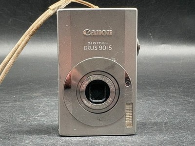 Canon Digitalkamera IXUS 90 IS Digitalkamera, Silber 3x Zoom  geprüft